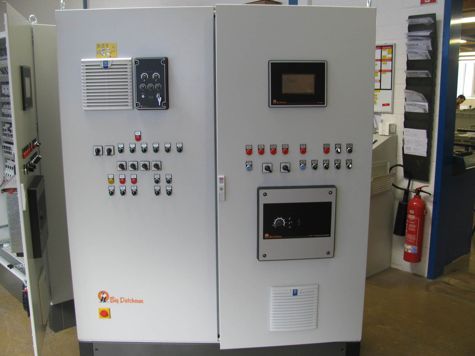 Control cabinet Layer house Nat Step 1 comp. Vent/Feeding/li